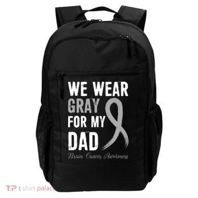 Brain Cancer Awareness T Backpack