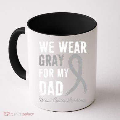 Brain Cancer Awareness T Coffee Mug