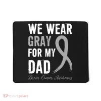 Brain Cancer Awareness T Mousepad thumb 0