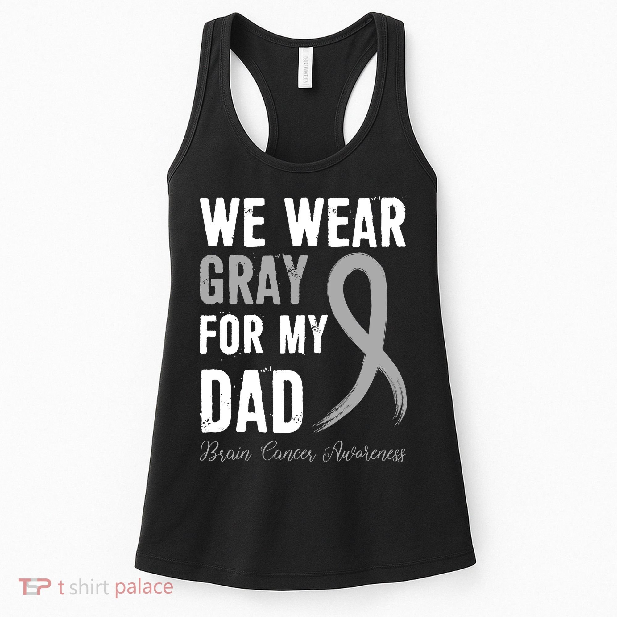 Brain Cancer Awareness T Women's Tank Top
