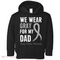 Brain Cancer Awareness T Toddler Hoodie thumb 0
