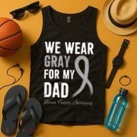 Brain Cancer Awareness T Tank Top thumb 4