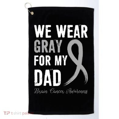 Brain Cancer Awareness T Golf Towel