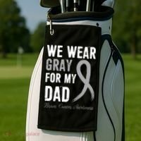 Brain Cancer Awareness T Golf Towel thumb 2
