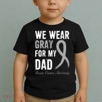 Brain Cancer Awareness T Toddler T-Shirt thumb 2