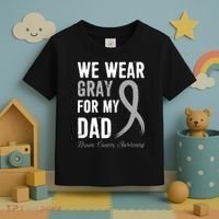 Brain Cancer Awareness T Toddler T-Shirt thumb 3