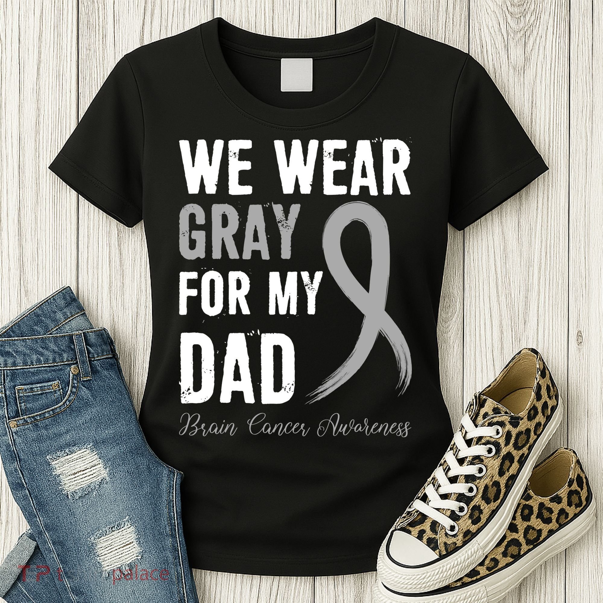 Brain Cancer Awareness T Women's T-Shirt