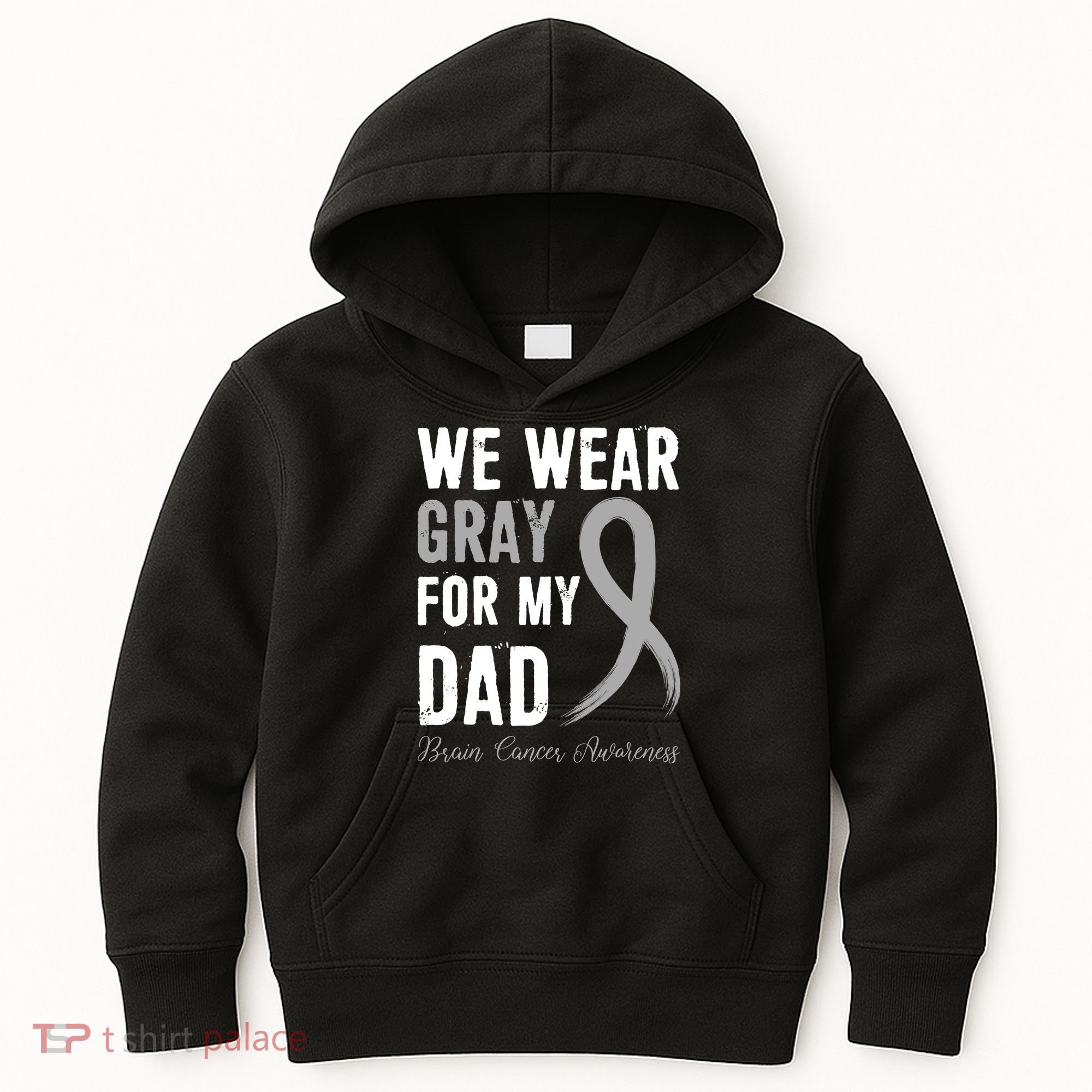 Brain Cancer Awareness T Kids Hoodie