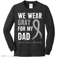 Brain Cancer Awareness T Kids Long Sleeve Shirt thumb 0