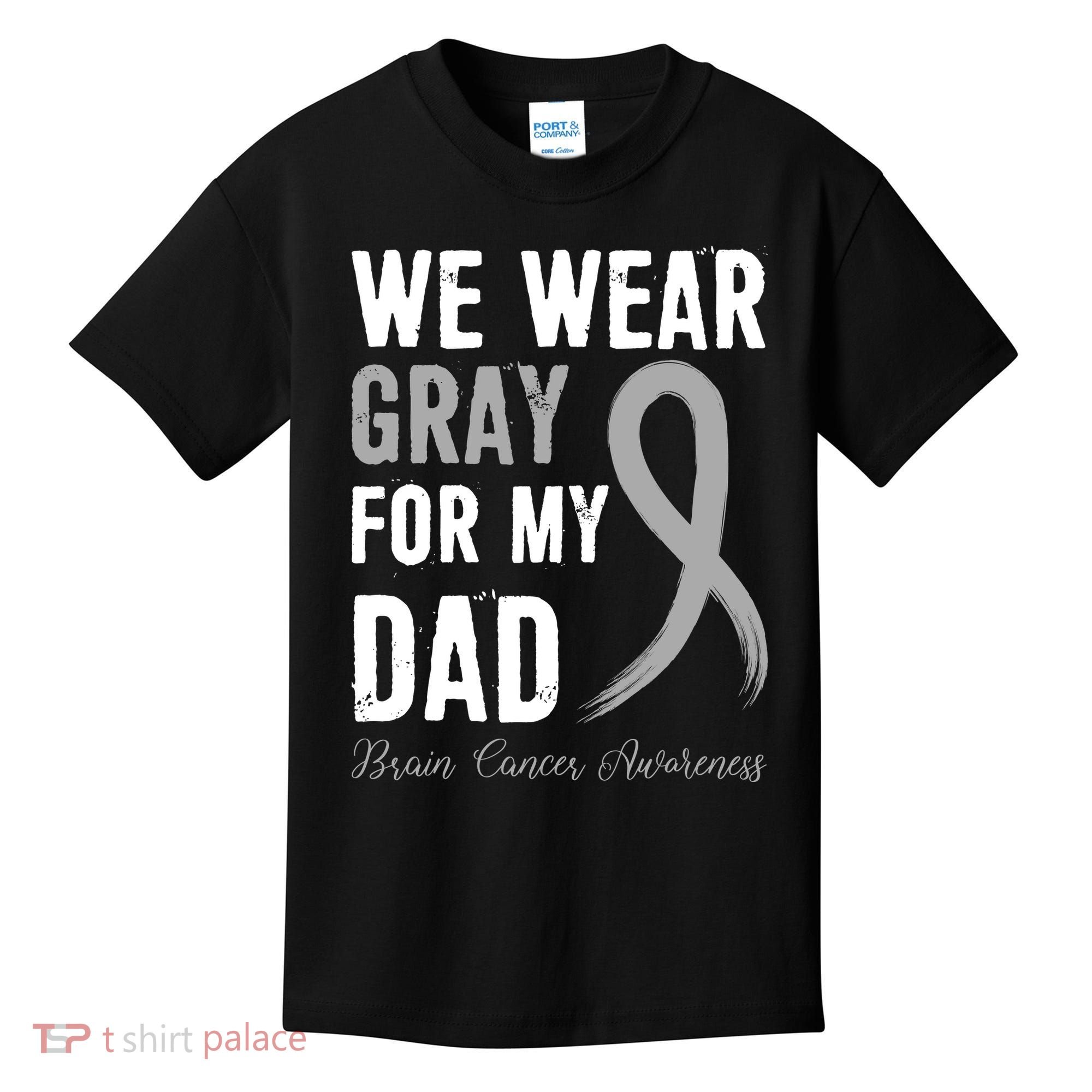 Brain Cancer Awareness T Kids T-Shirt