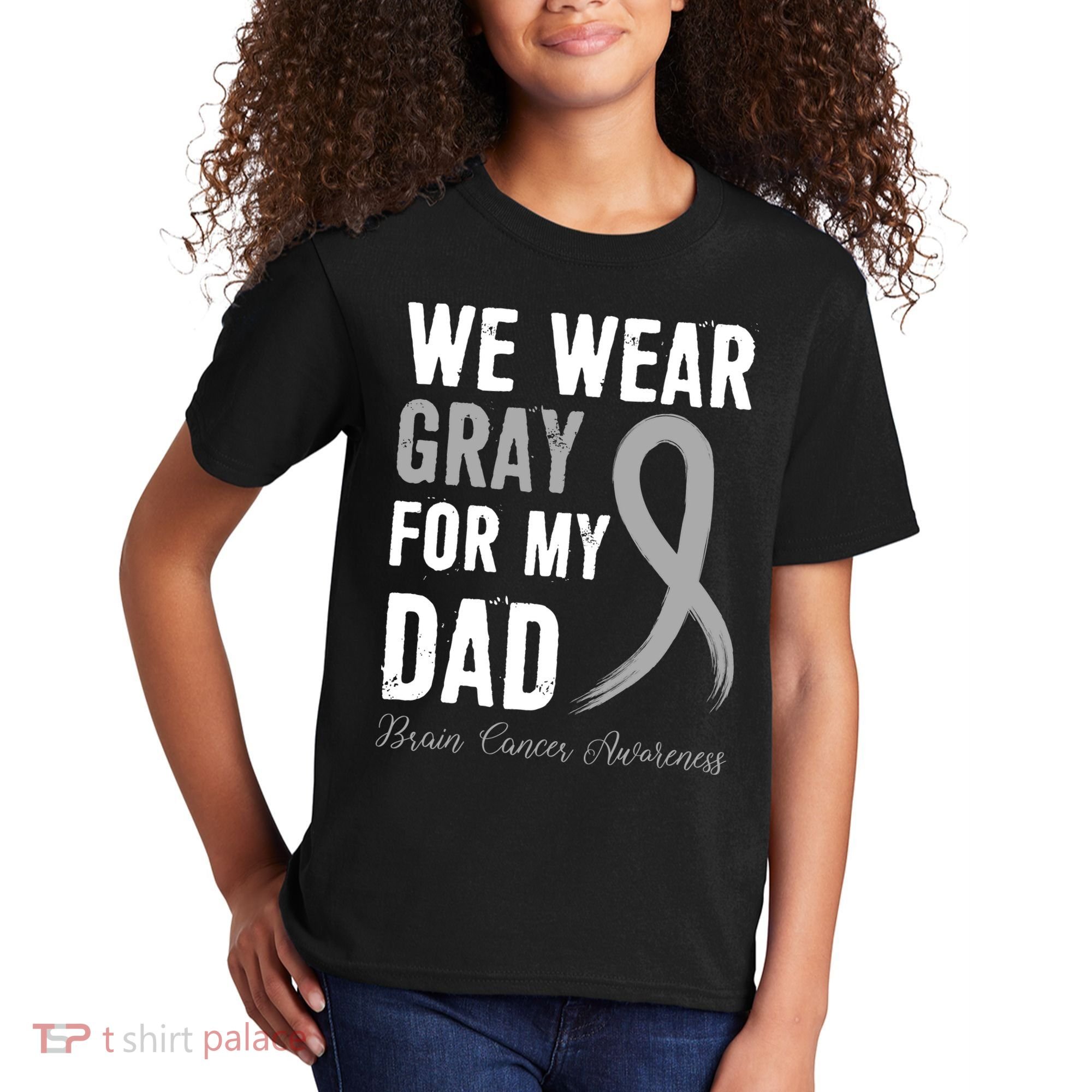 Brain Cancer Awareness T Kids T-Shirt