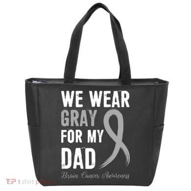 Brain Cancer Awareness T Tote Bag