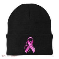 Breast Cancer Awareness Pink Ribbon Stethoscope Beanie thumb 0