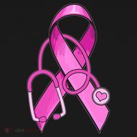 Breast Cancer Awareness Pink Ribbon Stethoscope Baby Bodysuit thumb 2