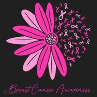 Breast Cancer Awareness Sunflower Ribbon Women's Sweatshirt thumb 2