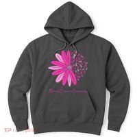 Breast Cancer Awareness Sunflower Ribbon Hoodie thumb 0