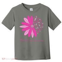 Breast Cancer Awareness Sunflower Ribbon Toddler T-Shirt thumb 0