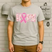 Breast Cancer Awareness Hope Leopard Print T-Shirt thumb 6