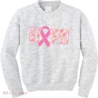 Breast Cancer Awareness Hope Leopard Print Kids Sweatshirt thumb 0
