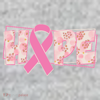 Breast Cancer Awareness Hope Leopard Print Kids Hoodie thumb 2