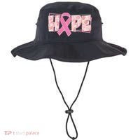 Breast Cancer Awareness Hope Leopard Print Bucket Hat thumb 0