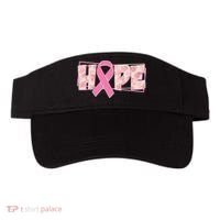 Breast Cancer Awareness Hope Leopard Print Visor thumb 0