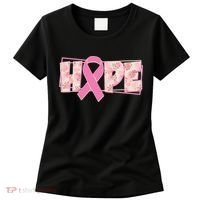 Breast Cancer Awareness Hope Leopard Print Women's T-Shirt thumb 0