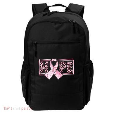 Breast Cancer Awareness Pink Hope Backpack