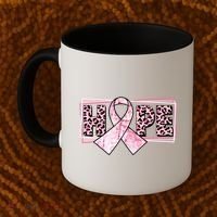 Breast Cancer Awareness Pink Hope Coffee Mug thumb 2