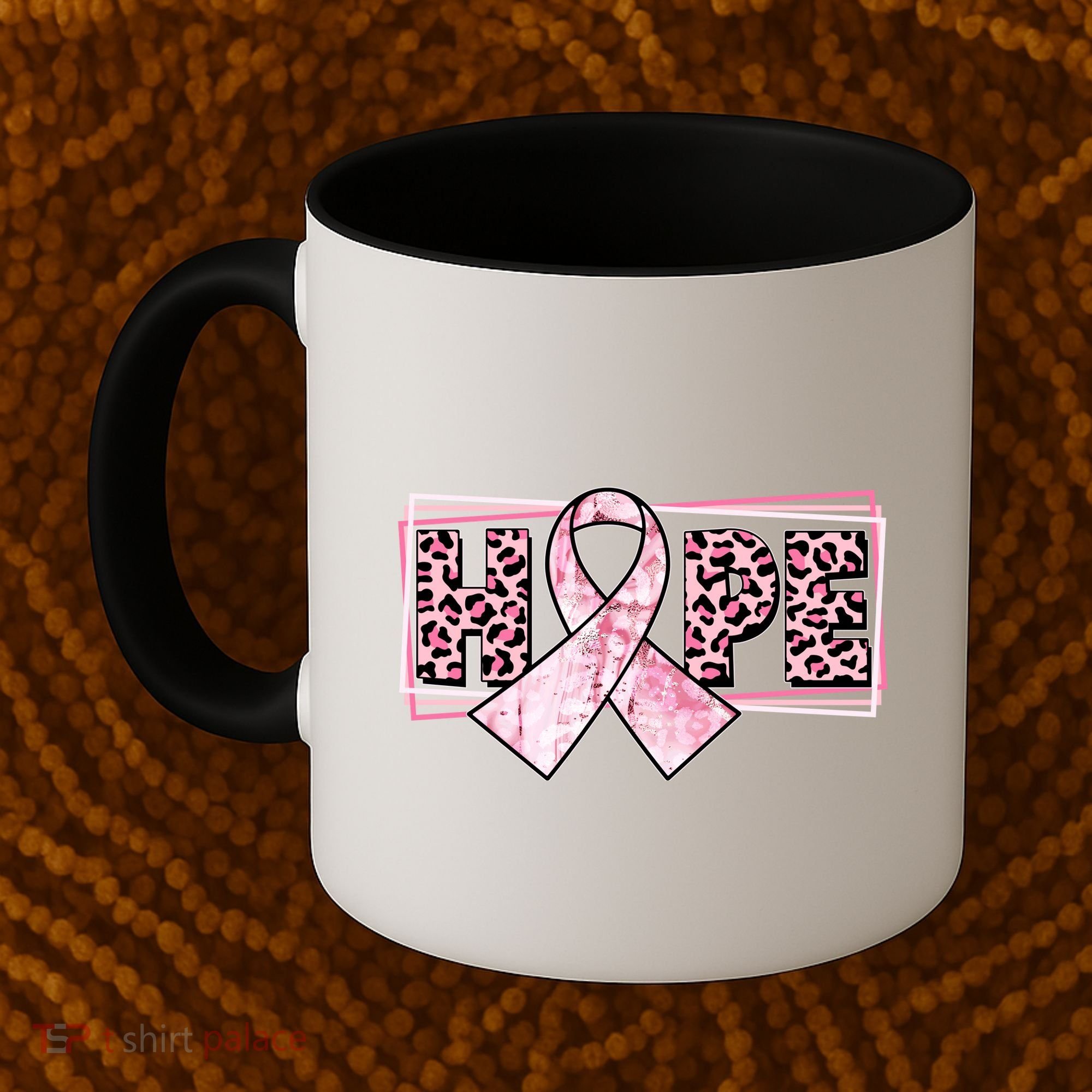 Breast Cancer Awareness Pink Hope Coffee Mug