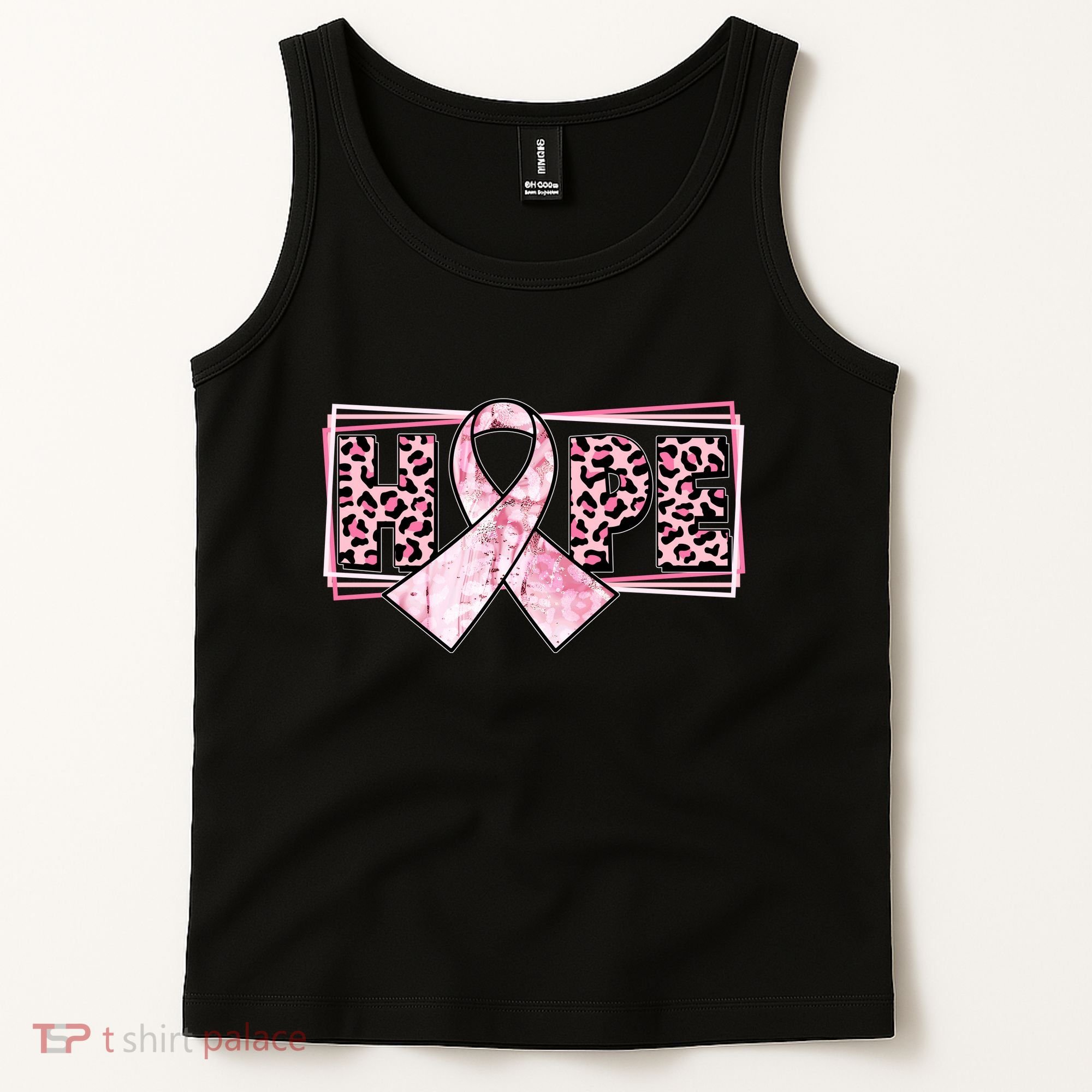 Breast Cancer Awareness Pink Hope Tank Top