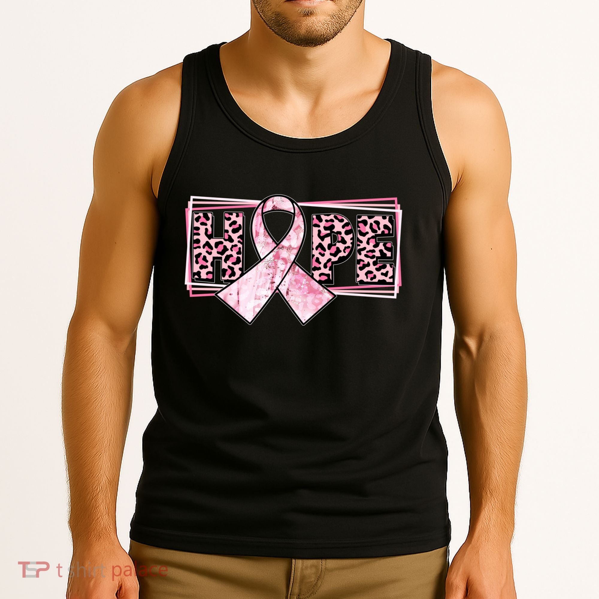 Breast Cancer Awareness Pink Hope Tank Top