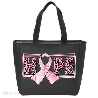 Breast Cancer Awareness Pink Hope Tote Bag