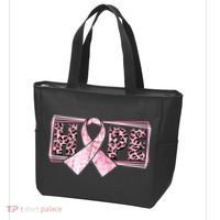 Breast Cancer Awareness Pink Hope Tote Bag thumb 3
