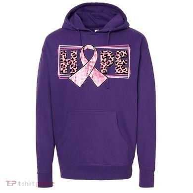 Breast Cancer Awareness Pink Hope Hoodie