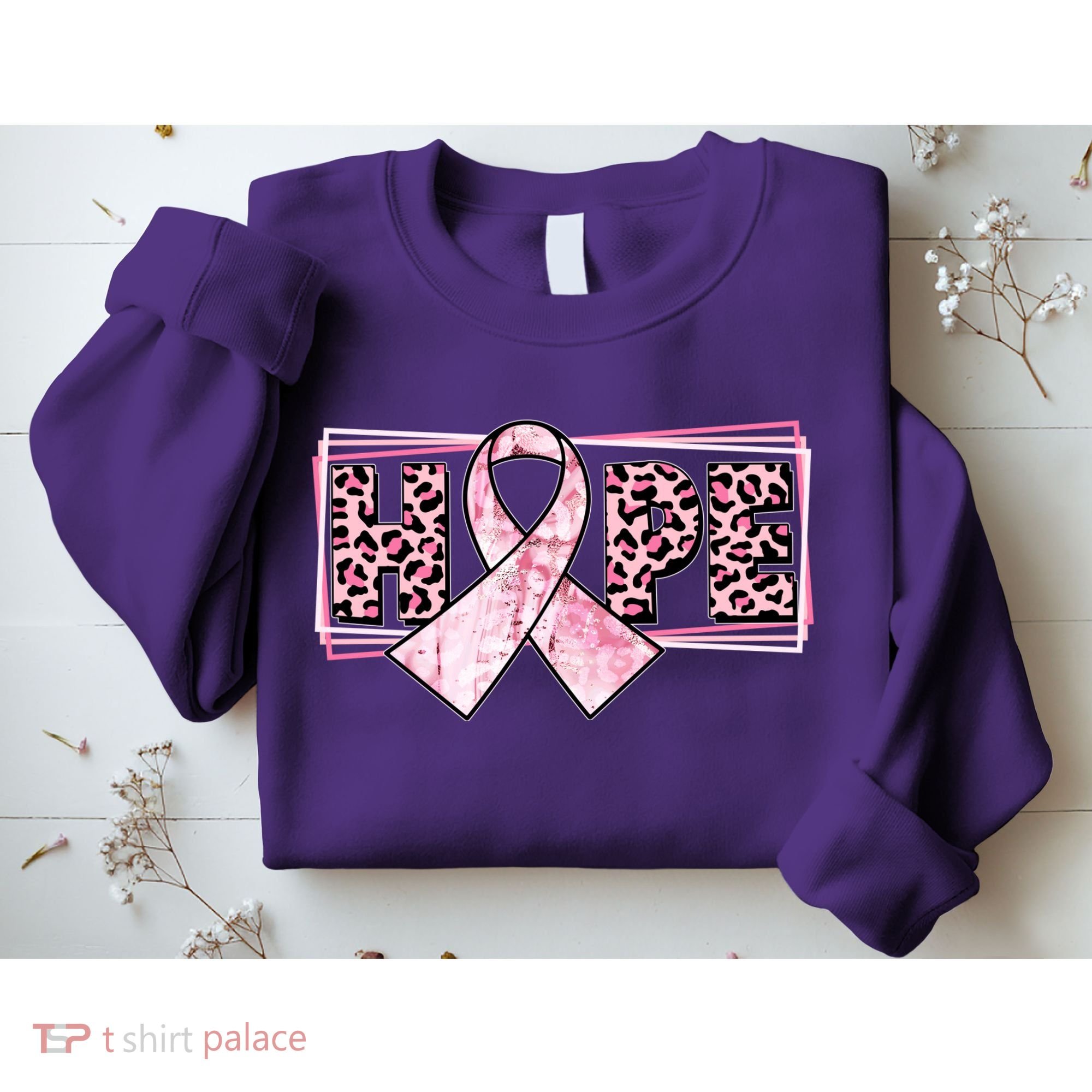 Breast Cancer Awareness Pink Hope Sweatshirt