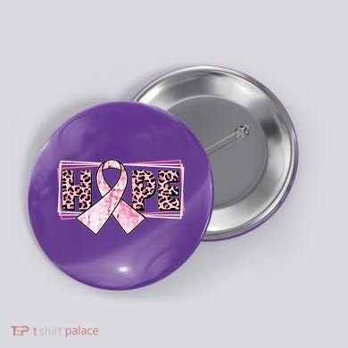 Breast Cancer Awareness Pink Hope Button