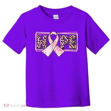 Breast Cancer Awareness Pink Hope Toddler T-Shirt