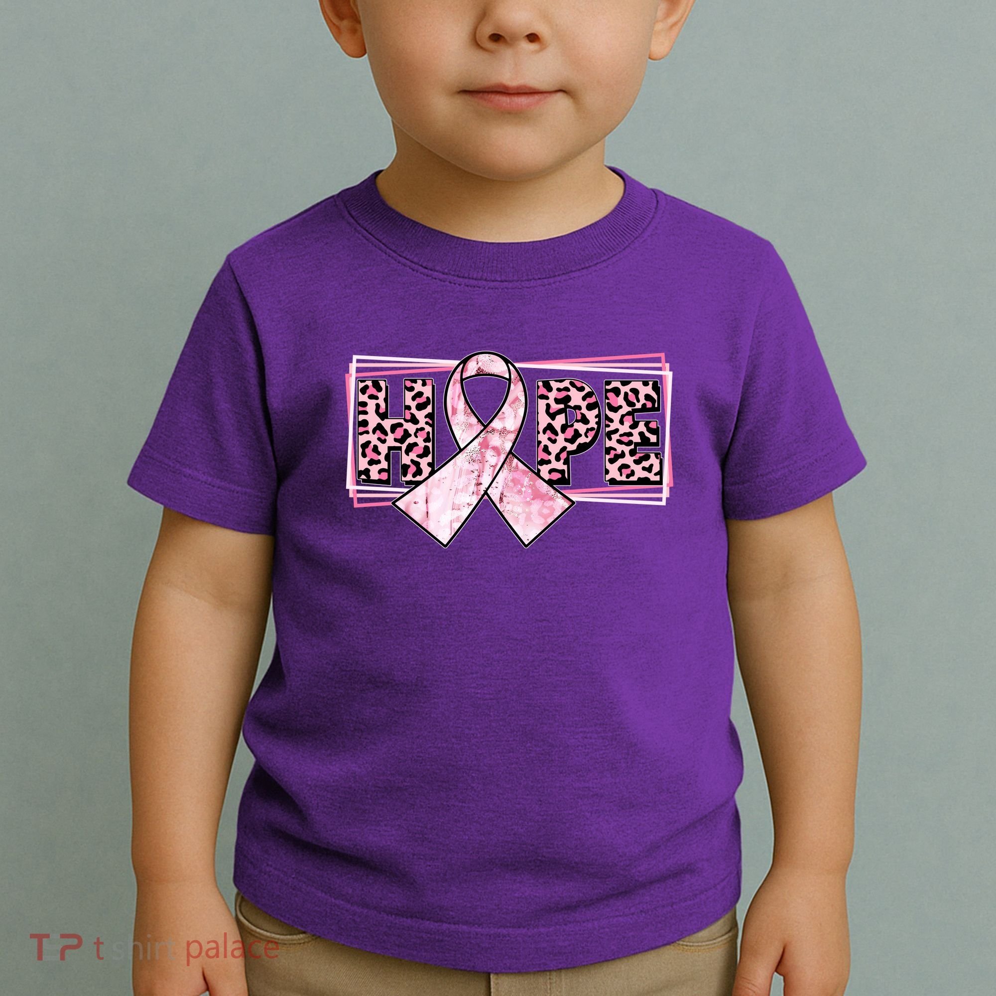 Breast Cancer Awareness Pink Hope Toddler T-Shirt