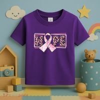 Breast Cancer Awareness Pink Hope Toddler T-Shirt thumb 3