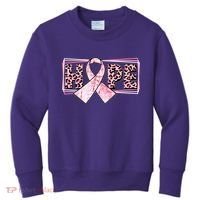 Breast Cancer Awareness Pink Hope Kids Sweatshirt thumb 0