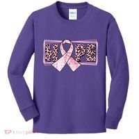 Breast Cancer Awareness Pink Hope Kids Long Sleeve Shirt thumb 0