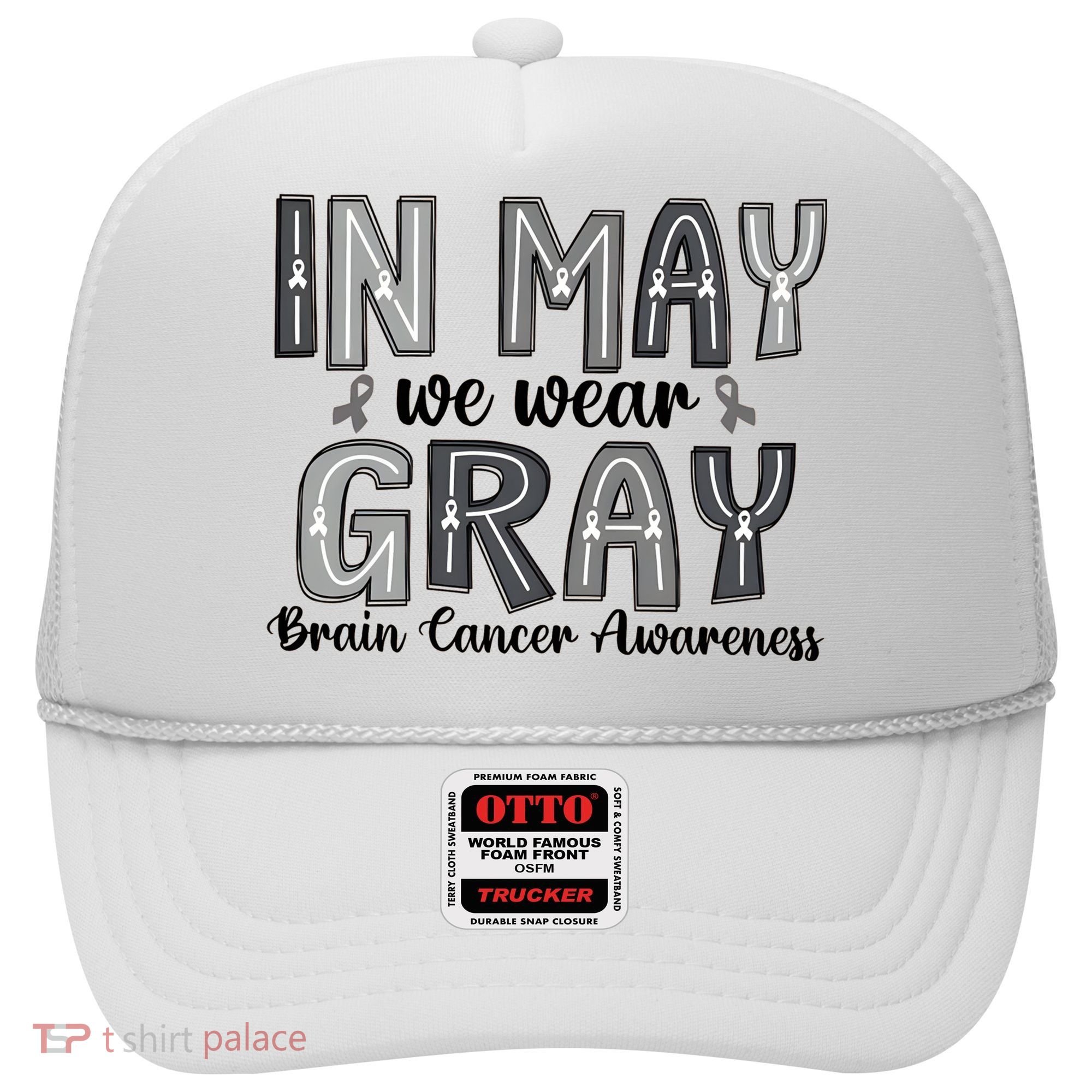 Brain Cancer Awareness Month In May We Wear Gray Hat