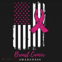 Breast Cancer Awareness US Flag Women's Tank Top thumb 5