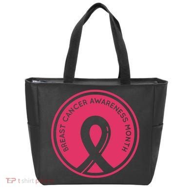 Breast Cancer Awareness Month Support Tote Bag
