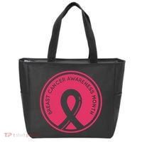Breast Cancer Awareness Month Support Tote Bag thumb 0