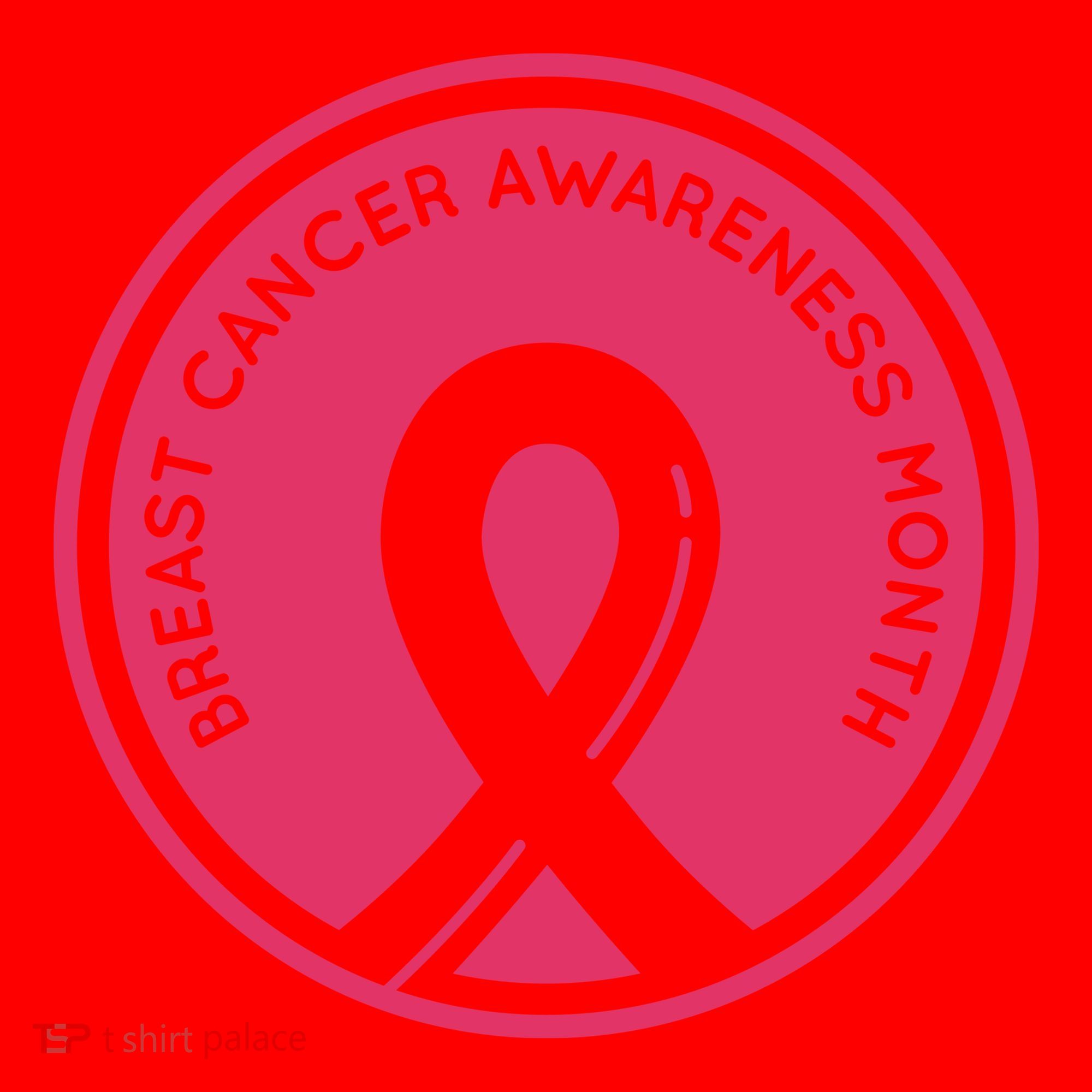 Breast Cancer Awareness Month Support Santa Hat
