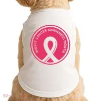 Breast Cancer Awareness Month Support Doggie Tank thumb 0