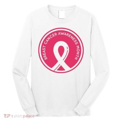 Breast Cancer Awareness Month Support Long Sleeve Shirt