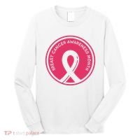 Breast Cancer Awareness Month Support Long Sleeve Shirt thumb 0